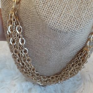 NWT NECKLACE GOLD TONE WORTHINGTON